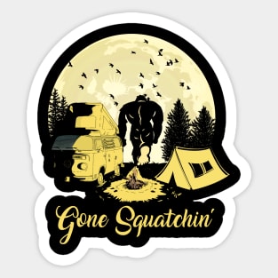 Gone Squatchin' Sticker